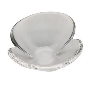 Holmegaard Glass Works "Duo" Small Hand-Blown Bowl Dish by Torben Jørgensen